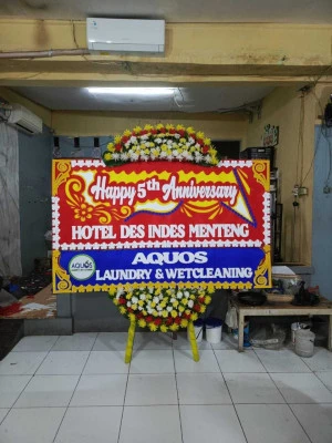 Papan Bunga di Ratu Jaya Cipayung