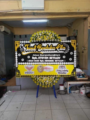 Papan Bunga di Ratu Jaya Cipayung